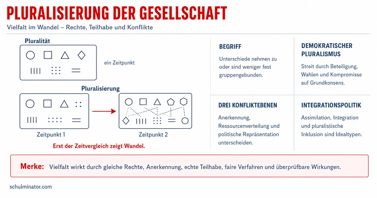 Pluralisierung der Gesellschaft: Analyse und Integration