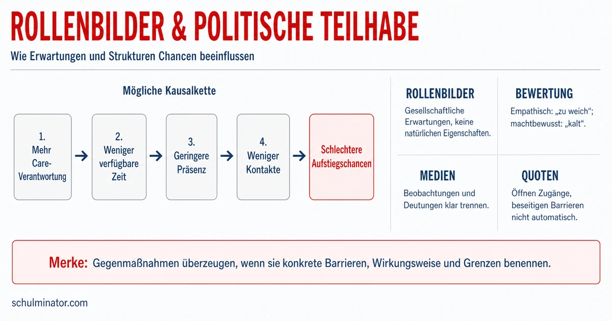 Rollenbilder in Politik und Medien verstehen