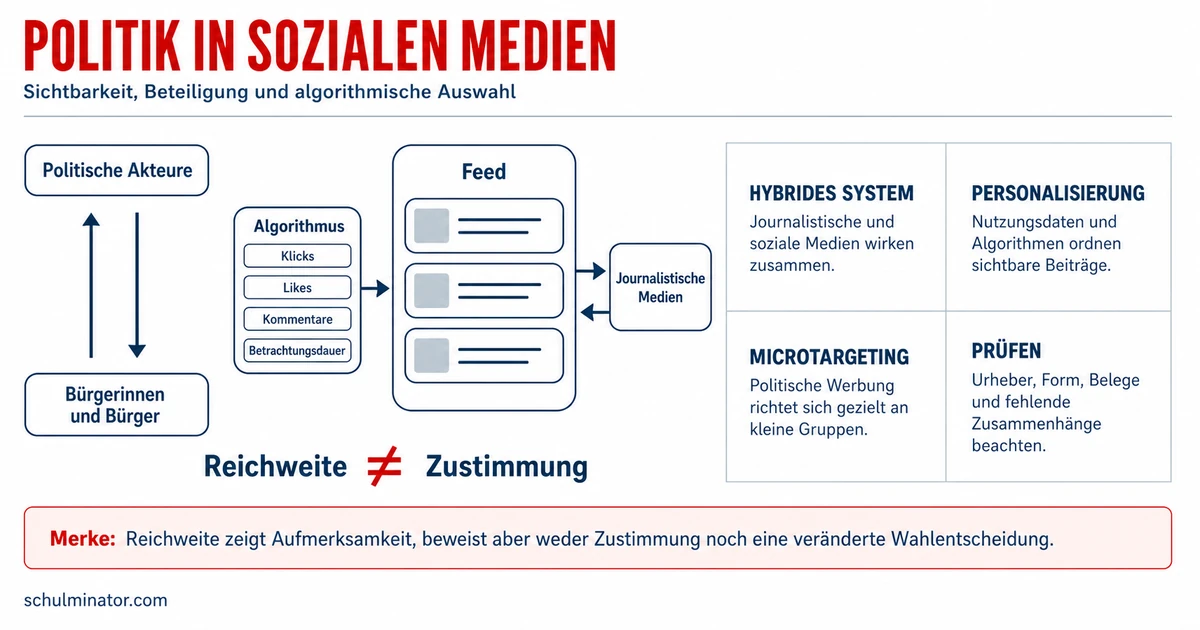 Soziale Medien und Politik einfach erklärt