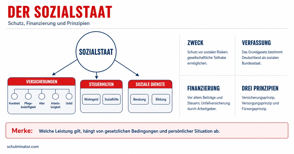Sozialstaat einfach erklärt: Schutz und Finanzierung