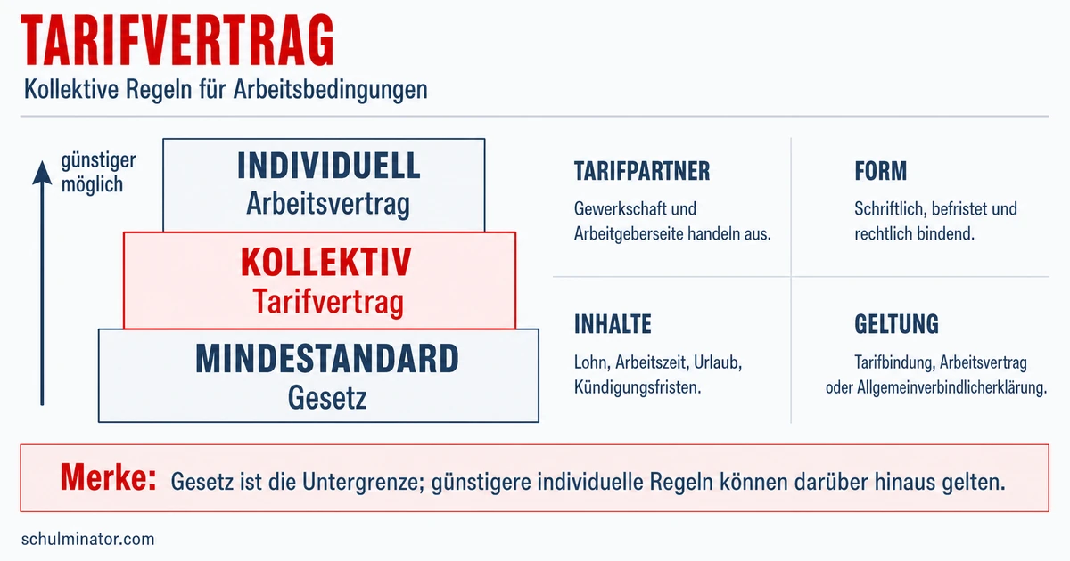Tarifvertrag: Regeln, Geltung und Verhandlung