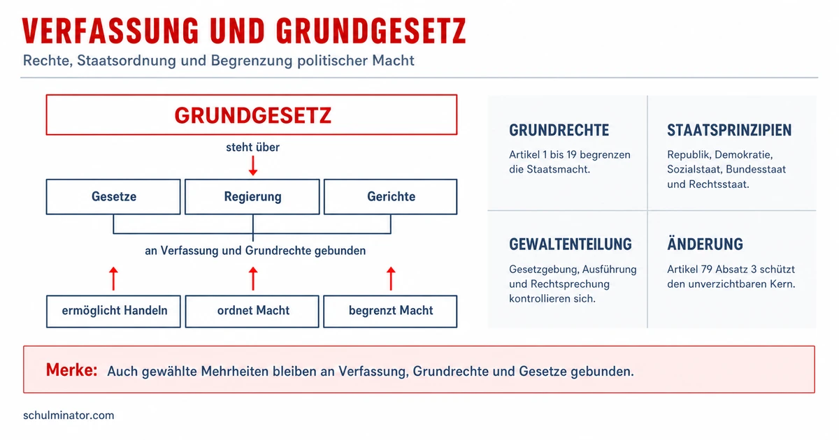 Verfassung: Regeln, Rechte und Macht verstehen
