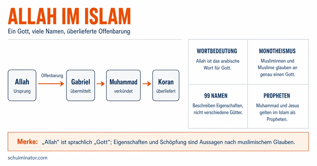 Allah: Bedeutung und Rolle im Islam erklärt