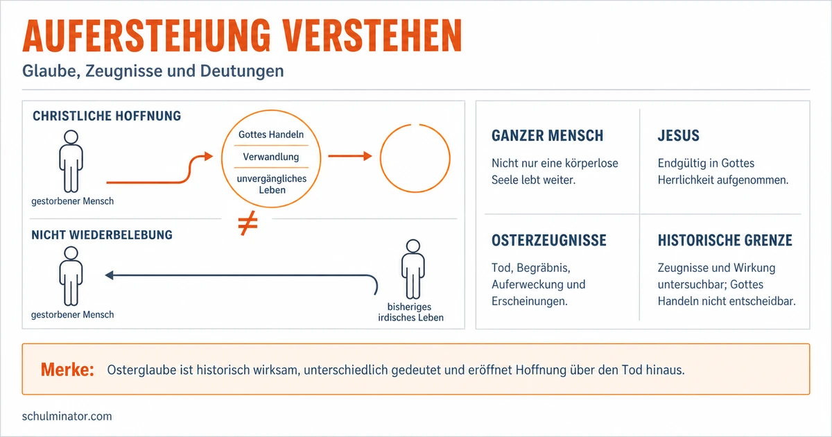 Auferstehung: Bedeutung und christliche Hoffnung