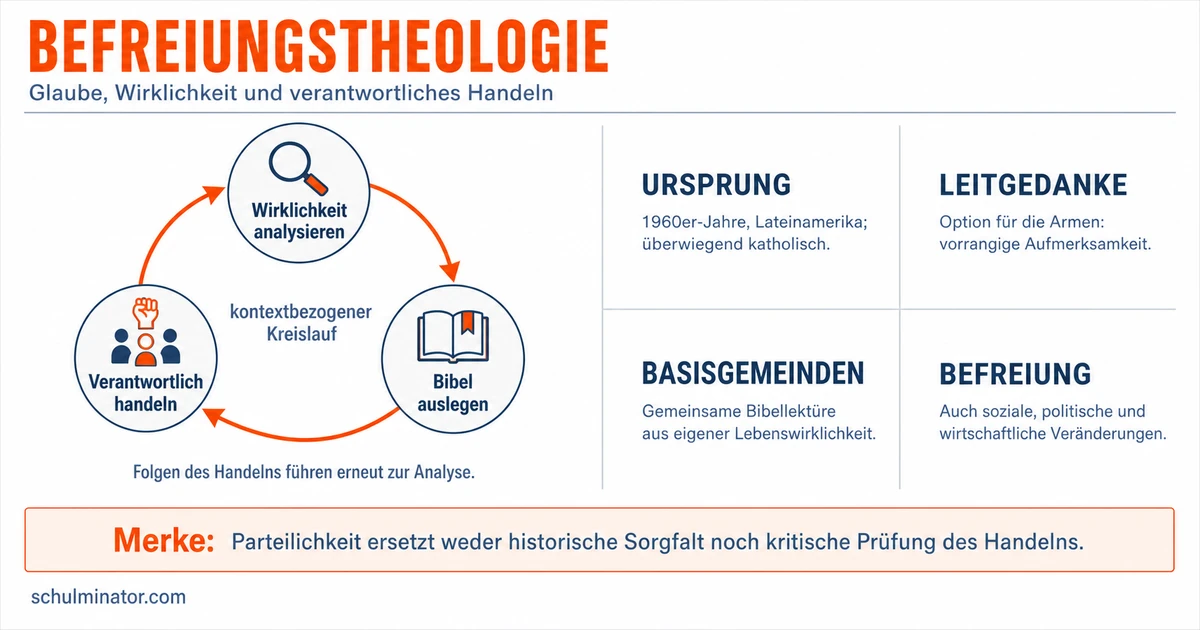 Befreiungstheologie: Ursprung, Methode und Kritik