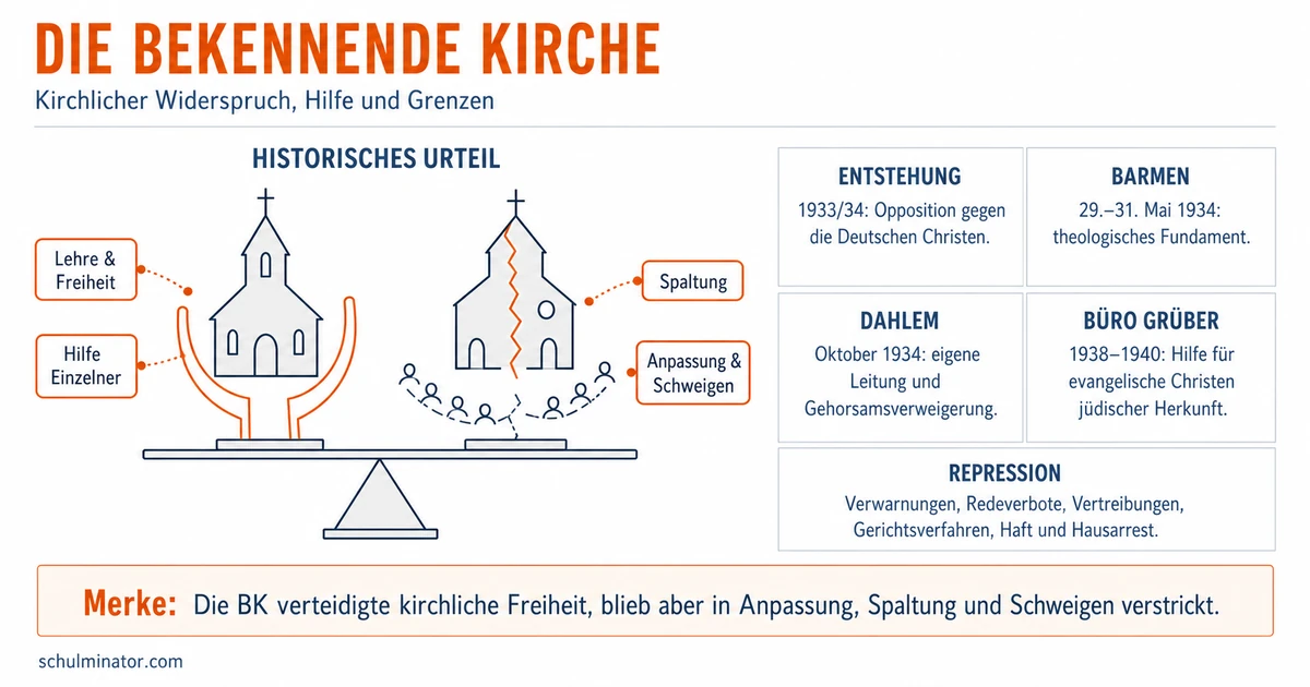 Bekennende Kirche: Widerstand und Grenzen