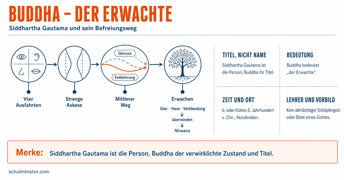 Buddha: Titel, Leben und Bedeutung erklärt