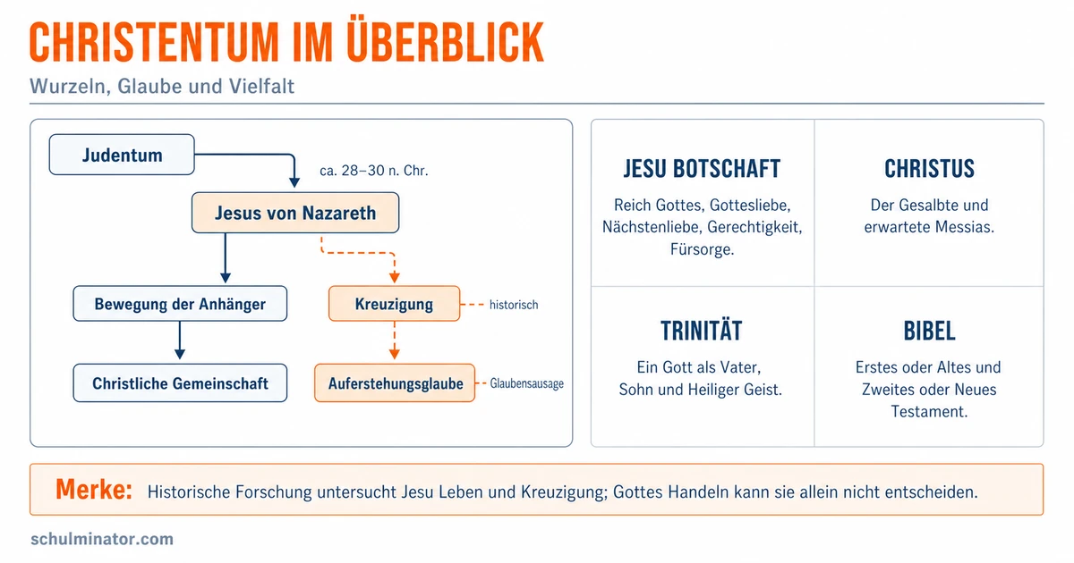 Christentum: Glaube, Geschichte und Kirchen
