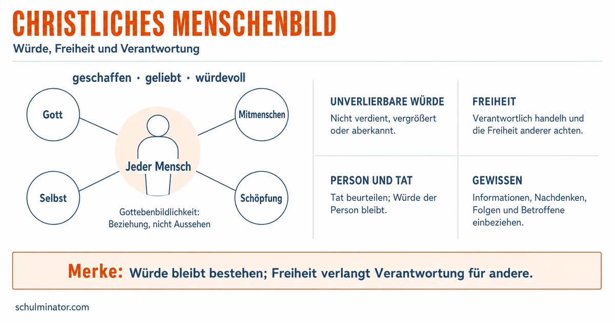 Christliches Menschenbild: Würde und Verantwortung