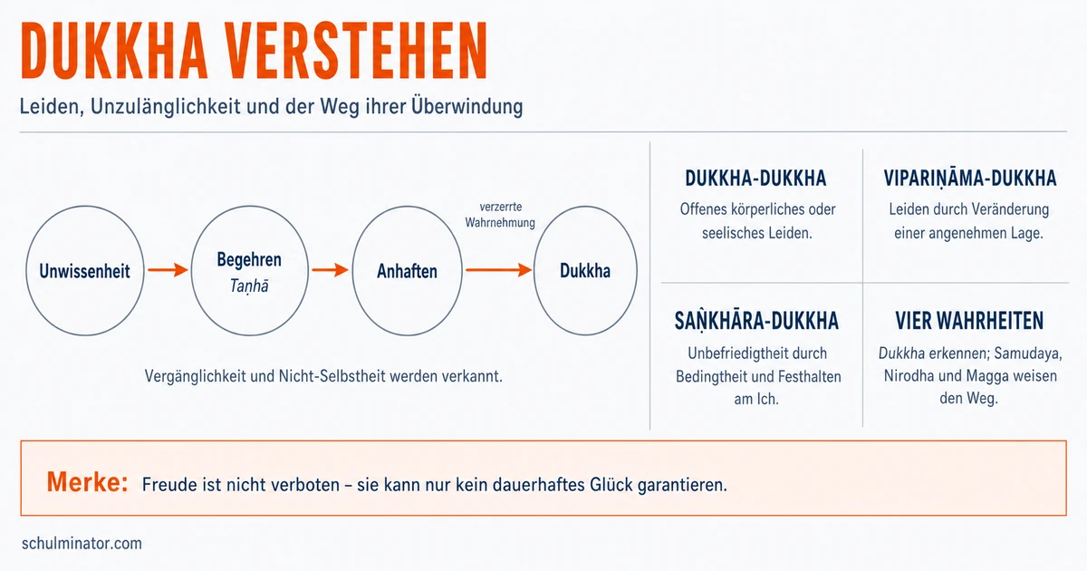 Dukkha: Leiden im Buddhismus verstehen