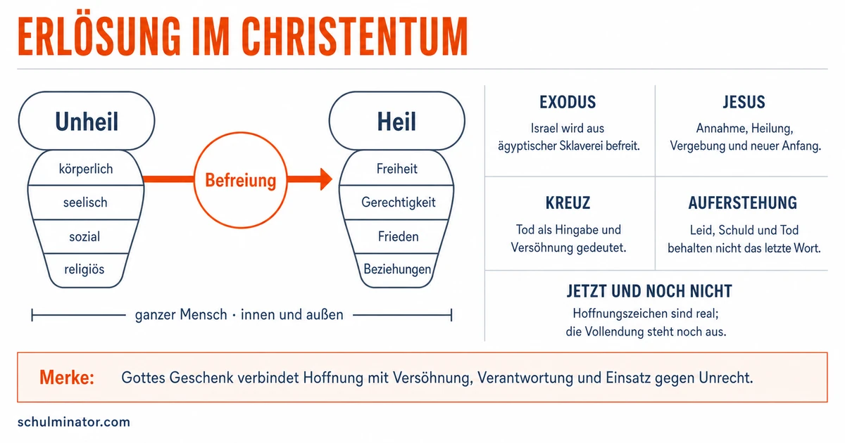 Erlösung im Christentum: Bedeutung einfach erklärt