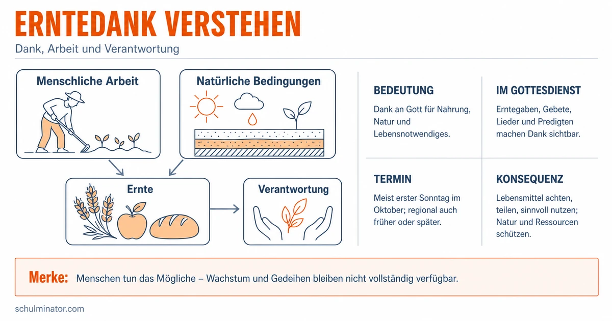 Erntedank: Bedeutung, Bräuche und Verantwortung