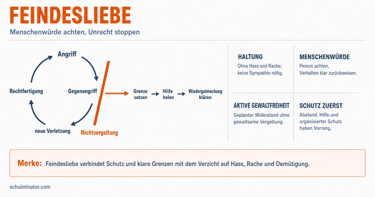 Feindesliebe: Bedeutung, Chancen und Grenzen