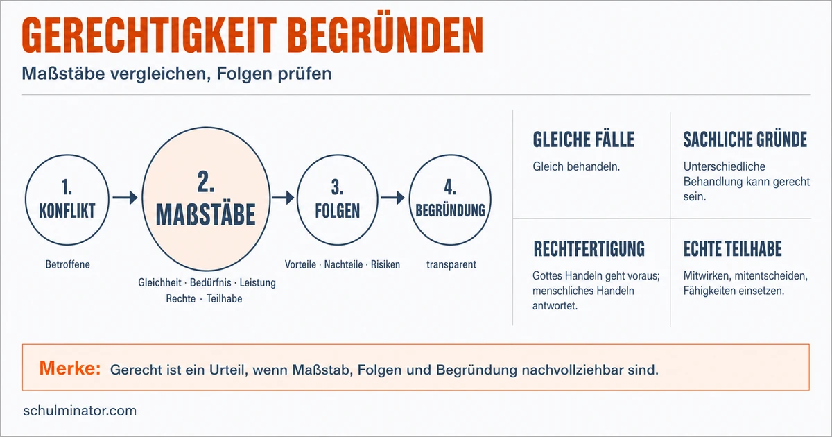 Gerechtigkeit: biblisch denken und fair urteilen