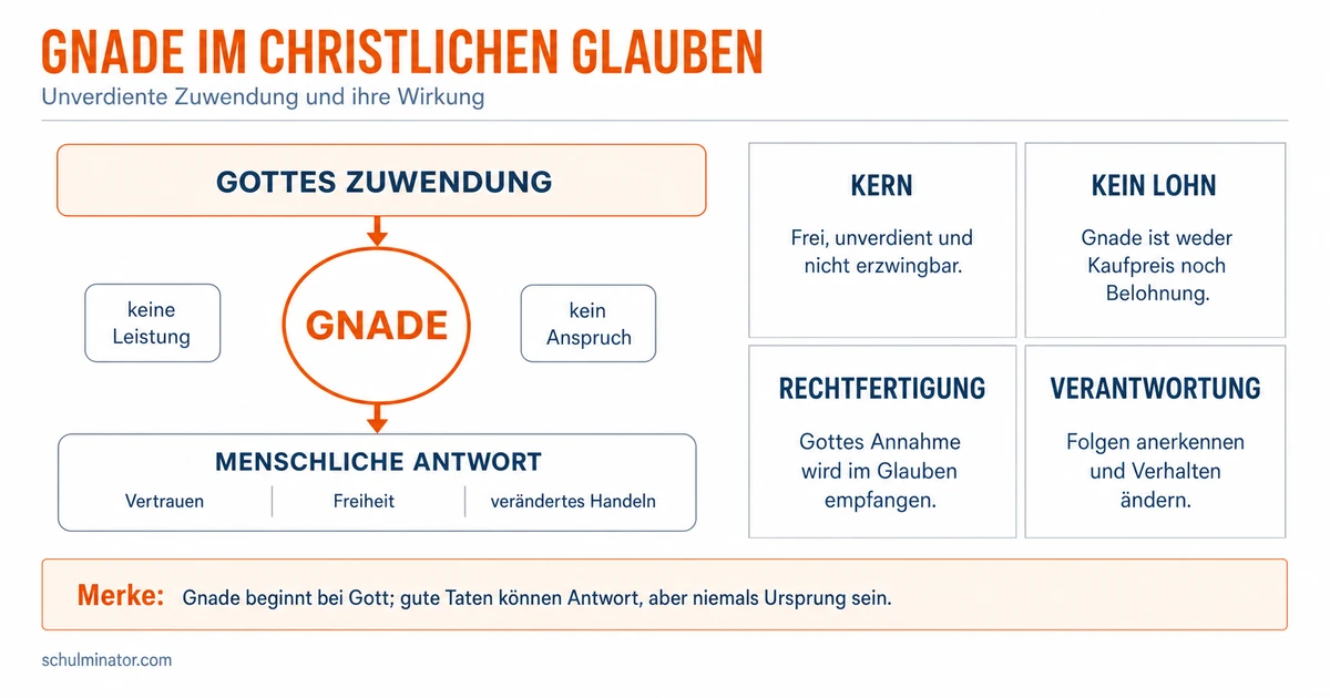 Gnade: Geschenk Gottes und Kraft zur Veränderung