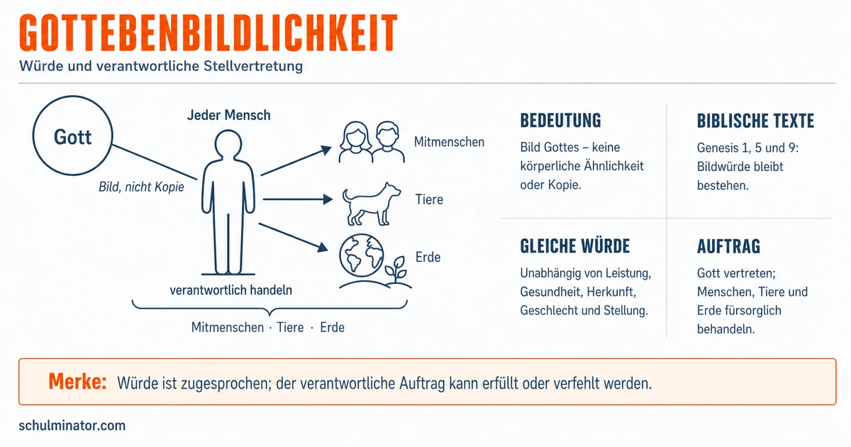 Gottebenbildlichkeit: Bedeutung und Verantwortung