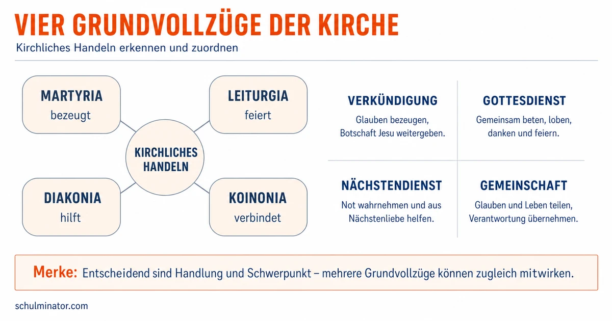 Grundvollzüge der Kirche einfach erklärt