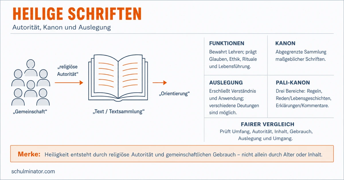 Heilige Schrift: Bedeutung, Merkmale und Beispiele