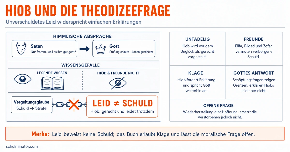 Hiob: Leid, Protest und die Frage nach Gott