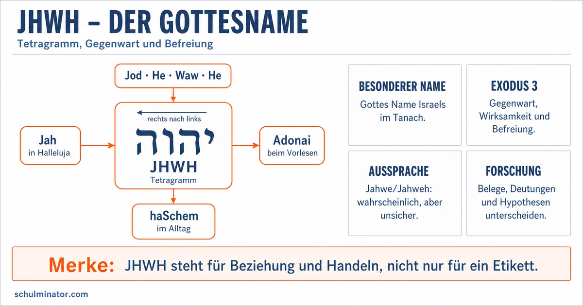 JHWH: Bedeutung, Aussprache und jüdische Praxis