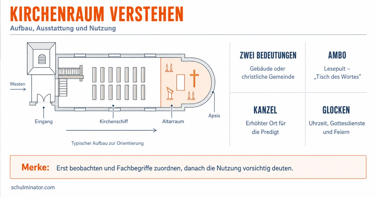 Kirchenraum erkunden und verstehen