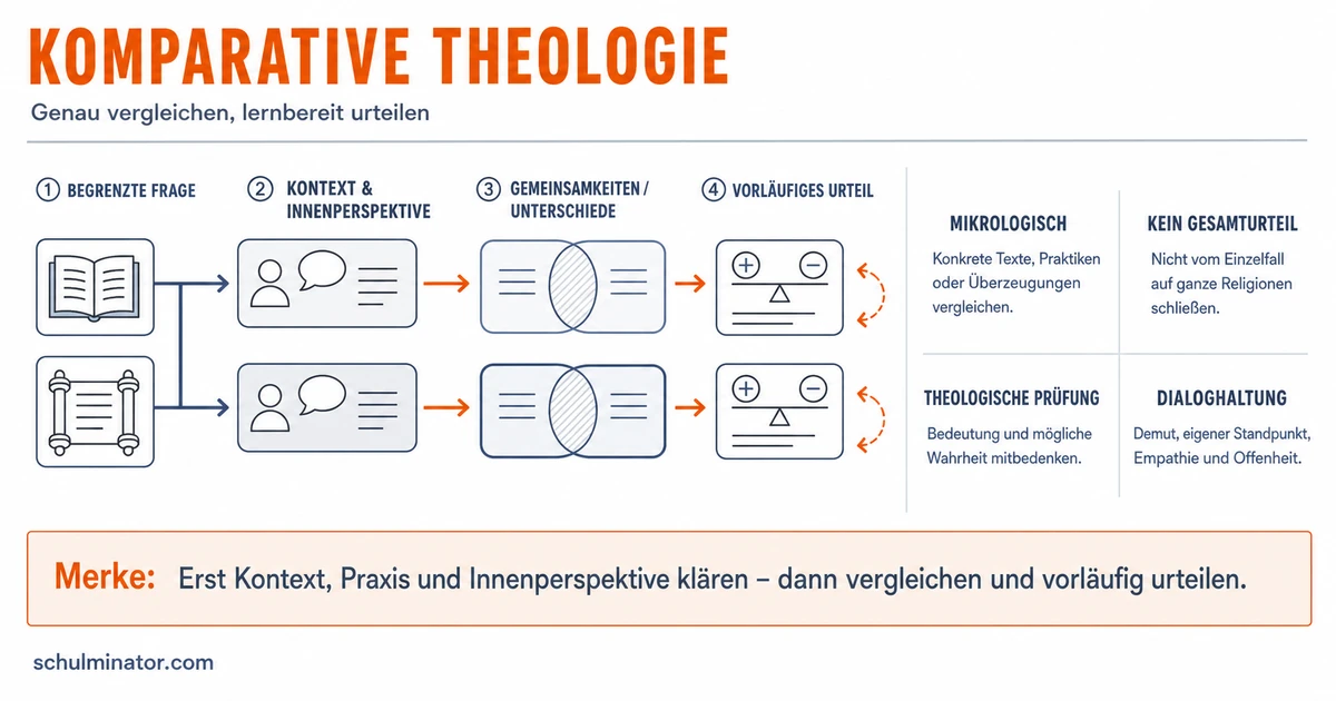 Komparative Theologie: Methode und Dialog