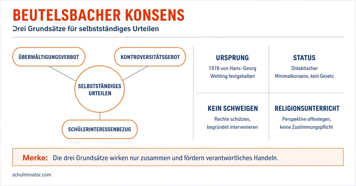 Konsens und Beutelsbacher Konsens einfach erklärt
