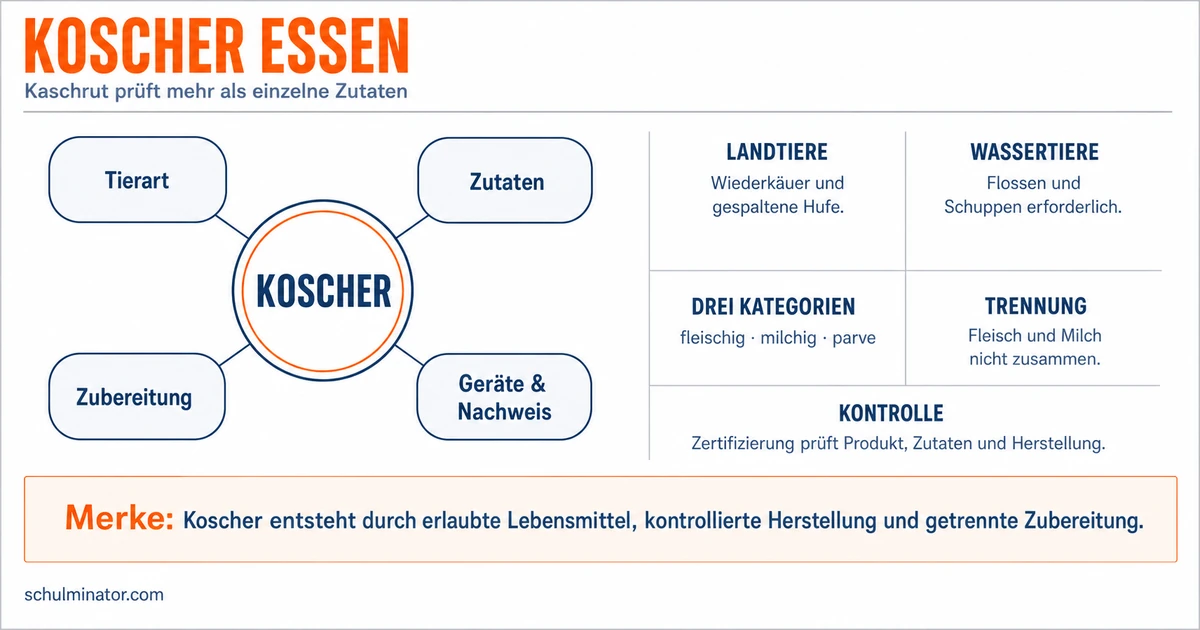 Koscher: Regeln der Kaschrut einfach erklärt