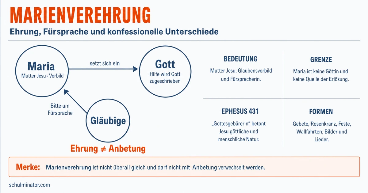 Marienverehrung: Bedeutung und Unterschiede