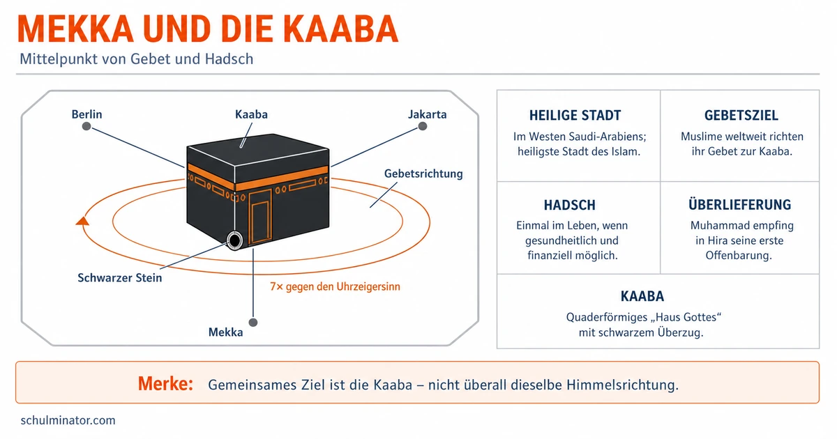 Mekka: Heilige Stadt des Islam einfach erklärt