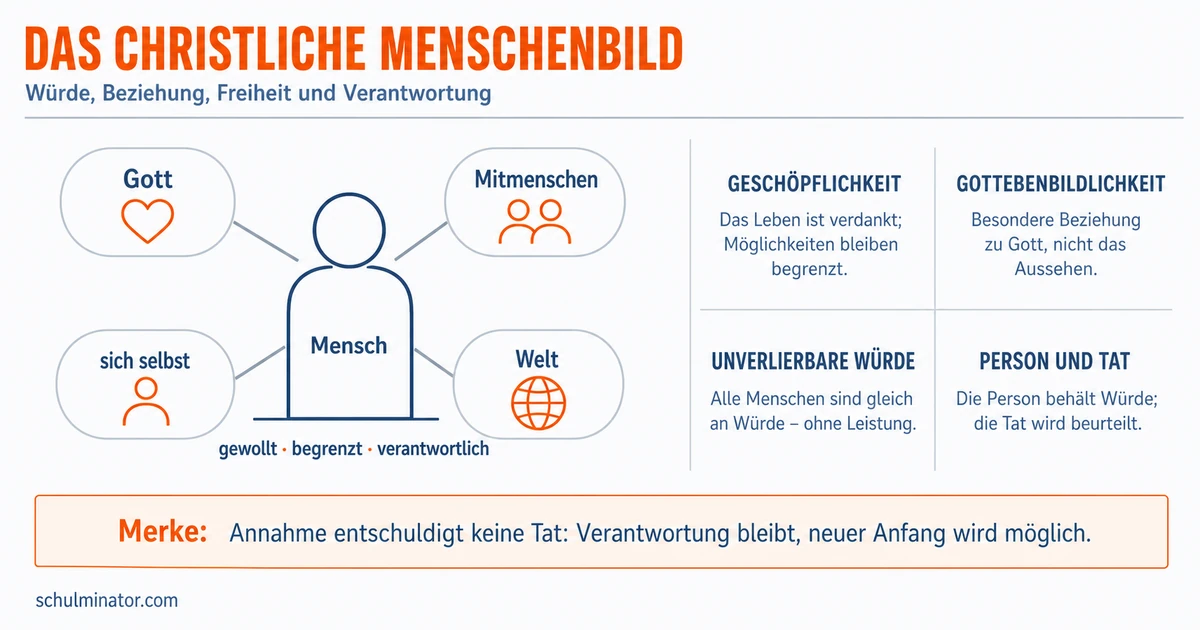 Menschenbild: Würde, Freiheit und Verantwortung