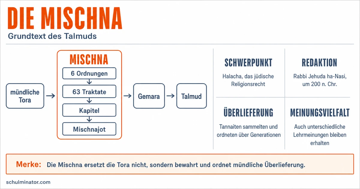 Mischna: Entstehung, Aufbau und Bedeutung