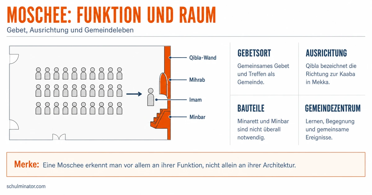 Moschee: Aufbau, Gebet und Gemeindeleben