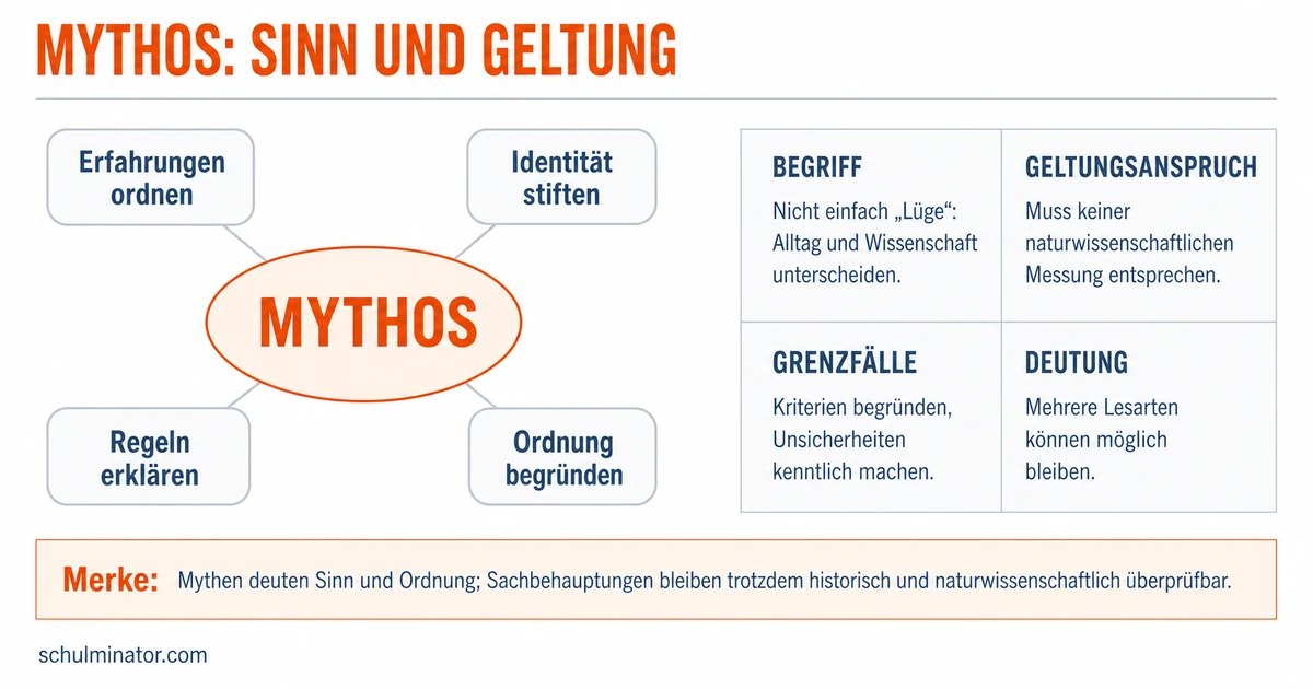 Mythos: Bedeutung, Funktion und Analyse