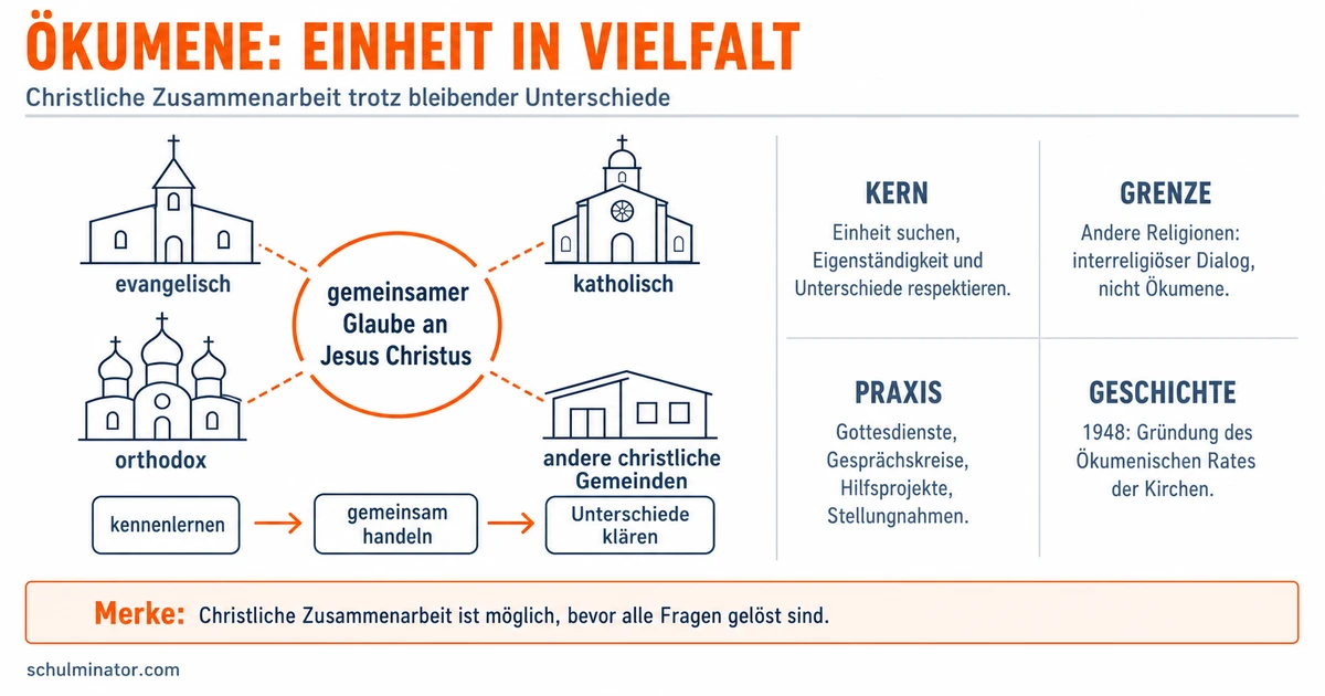 Ökumene: Einheit in christlicher Vielfalt