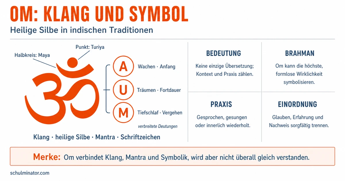 Om (Aum): Klang, Symbol und Bedeutung