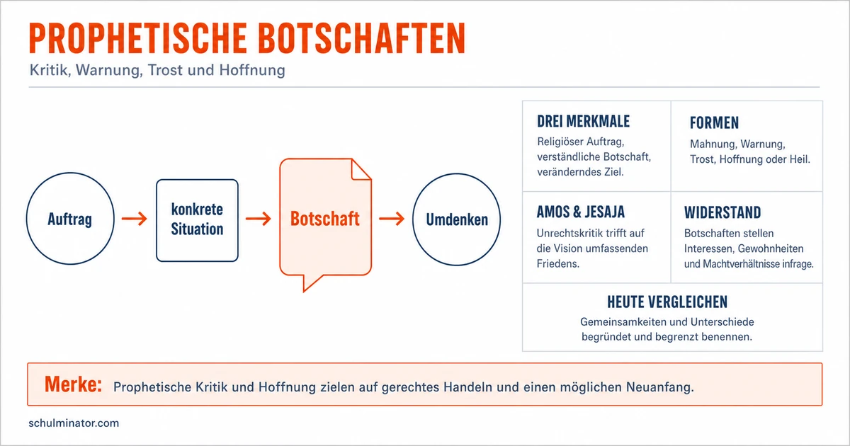 Propheten: Botschaft, Auftrag und Wirkung