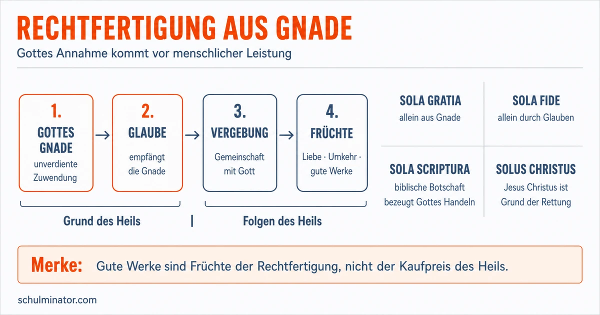 Rechtfertigungslehre einfach erklärt