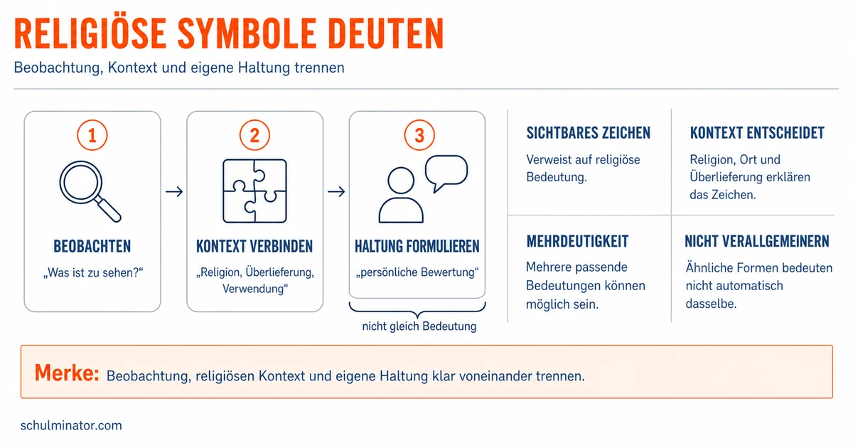 Religiöse Symbole: Bedeutung und Deutung