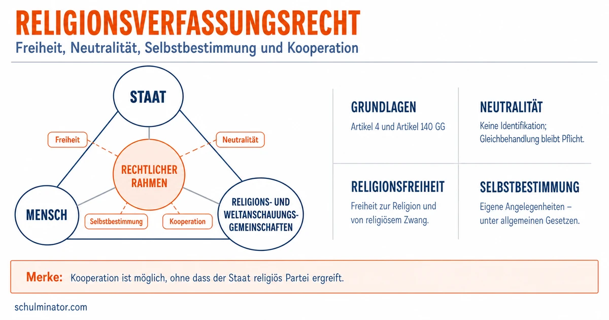 Religionsverfassungsrecht einfach erklärt