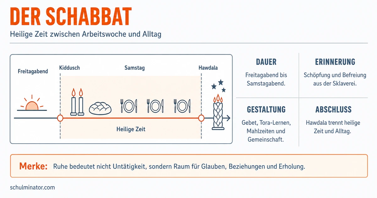 Schabbat: Bedeutung, Ablauf und Rituale