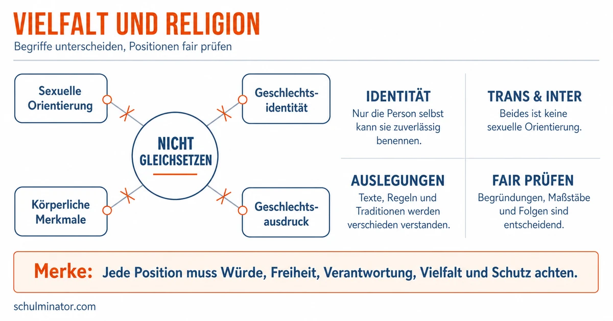 Sexuelle Vielfalt und Religion verstehen