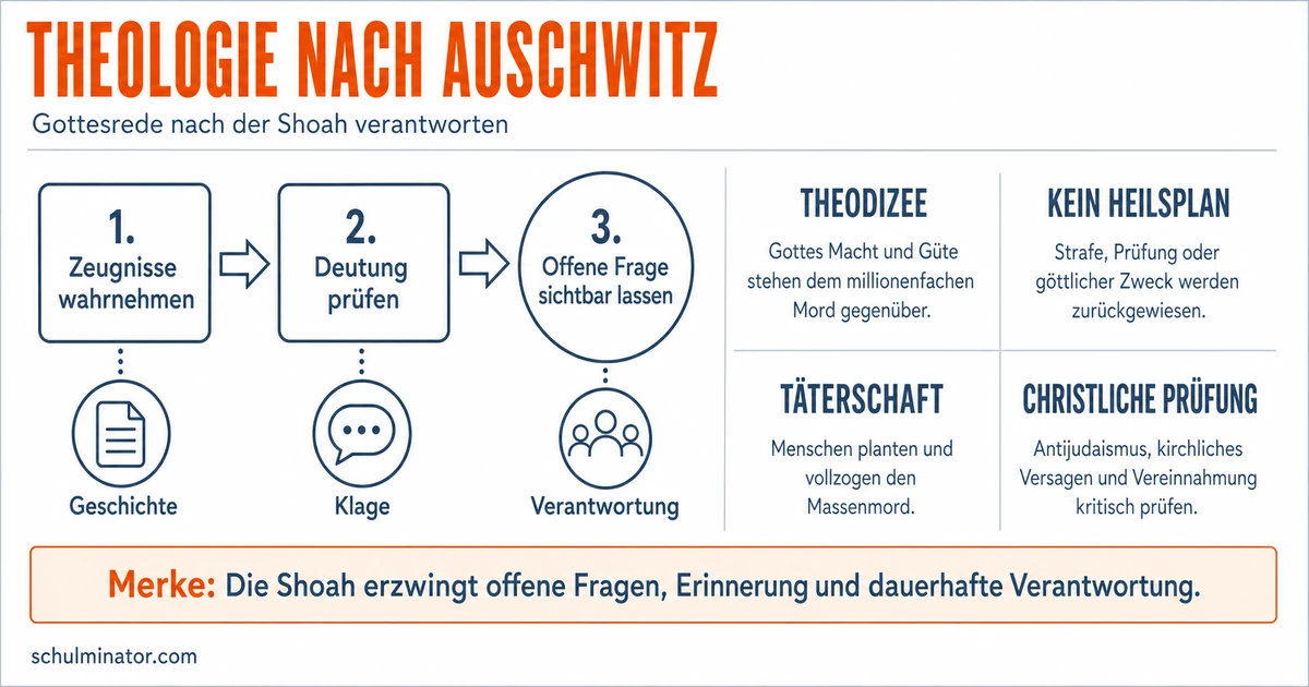 Theologie nach Auschwitz: Gottesrede kritisch prüfen