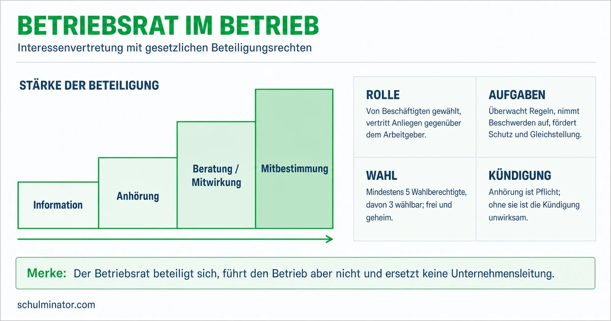 Betriebsrat: Aufgaben, Rechte und Wahl erklärt