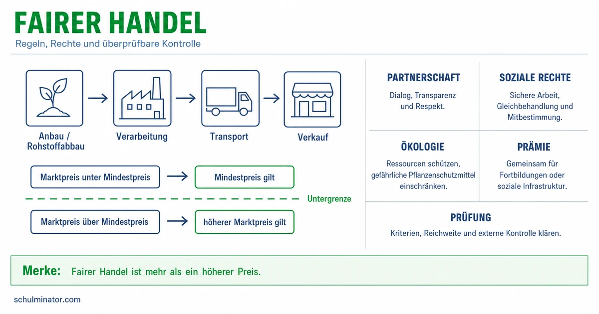 Fairer Handel: Prinzip, Siegel und Wirkung