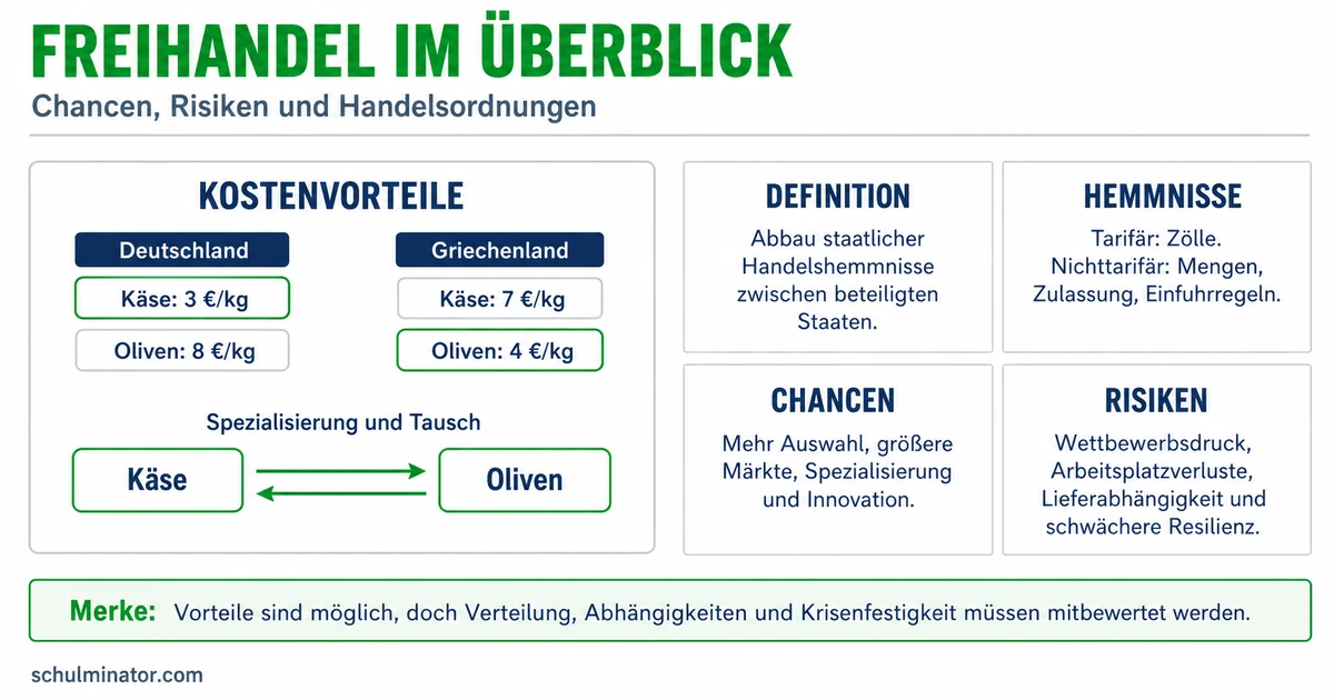 Freihandel: Chancen, Risiken und Wirkung