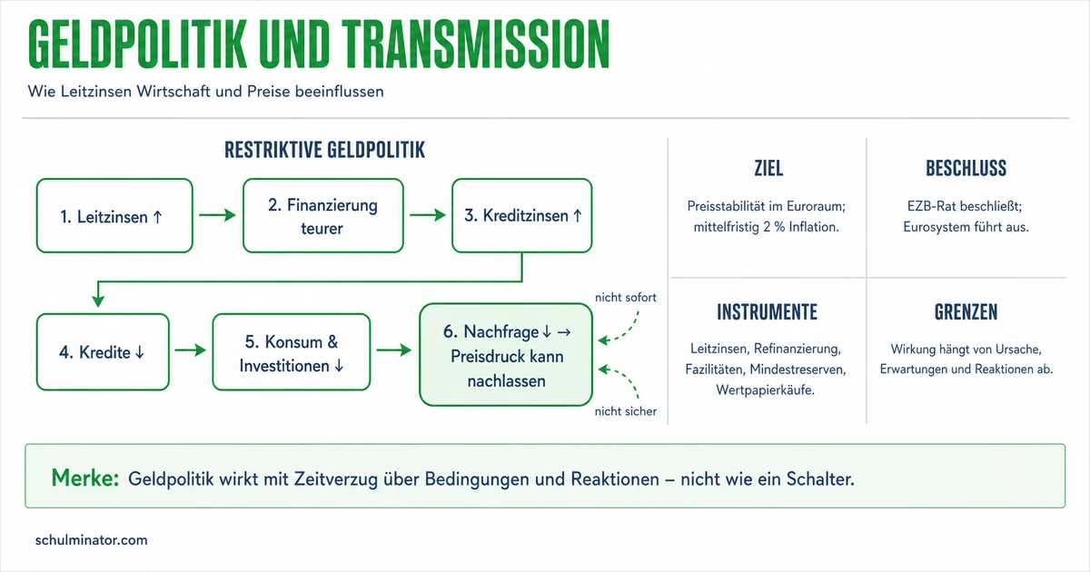 Geldpolitik: Ziele, Instrumente und Wirkung