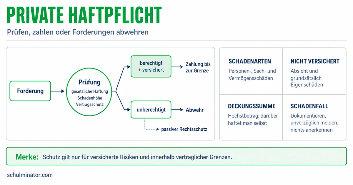 Haftpflichtversicherung: Schutz und Tarife prüfen