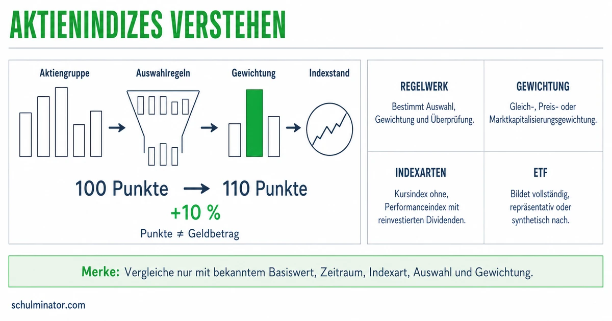 Aktienindex einfach erklärt: Aufbau und Aussage
