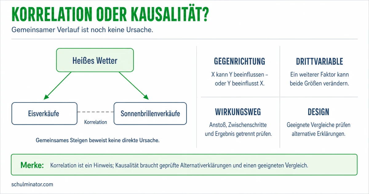 Kausalität in der Wirtschaft: Zusammenhänge prüfen